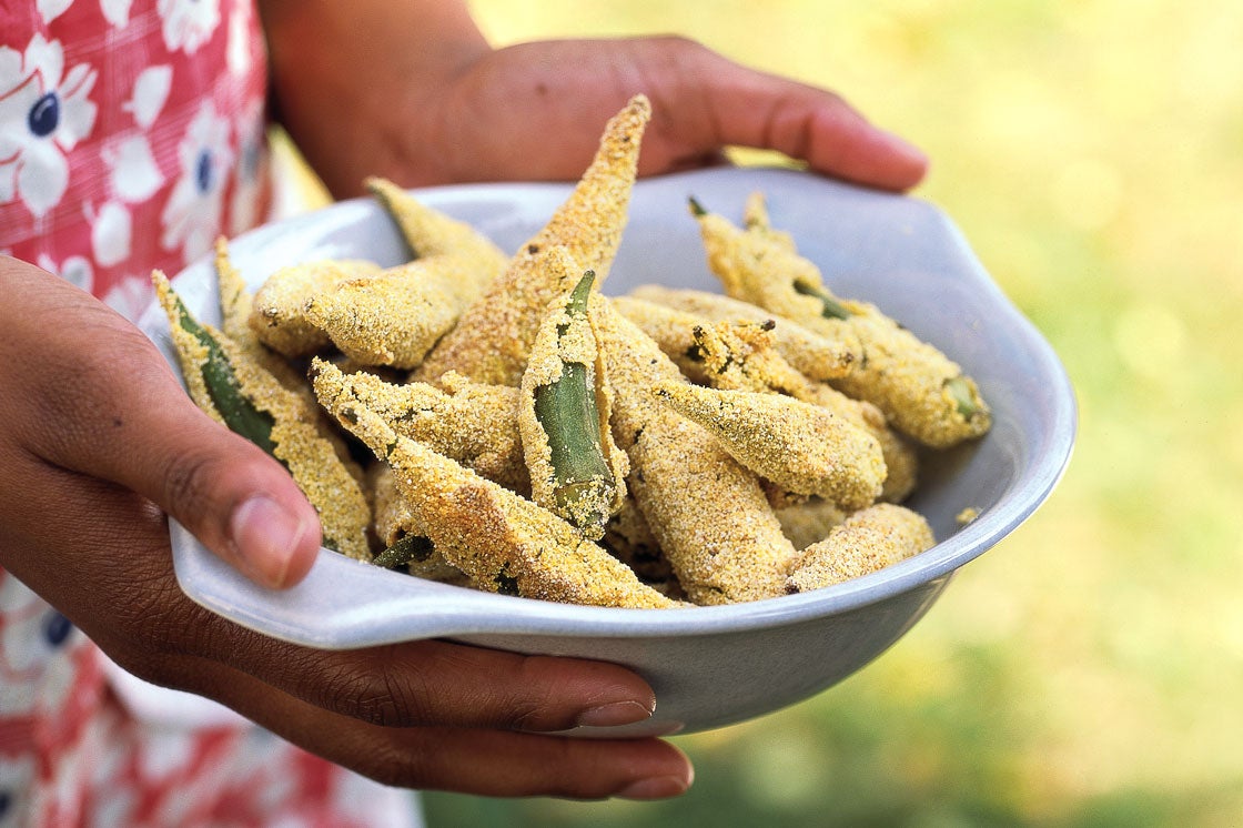 Oven shop fried okra