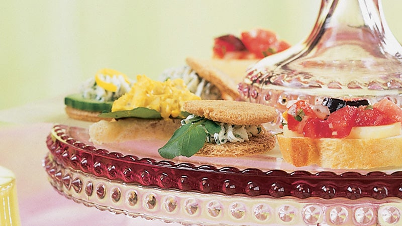 Curried Egg Salad Tea Sandwiches Recipe