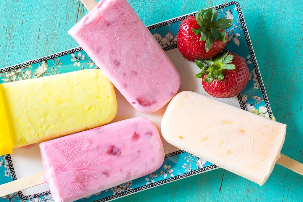 Fresh Fruit Yogurt Pops Recipe