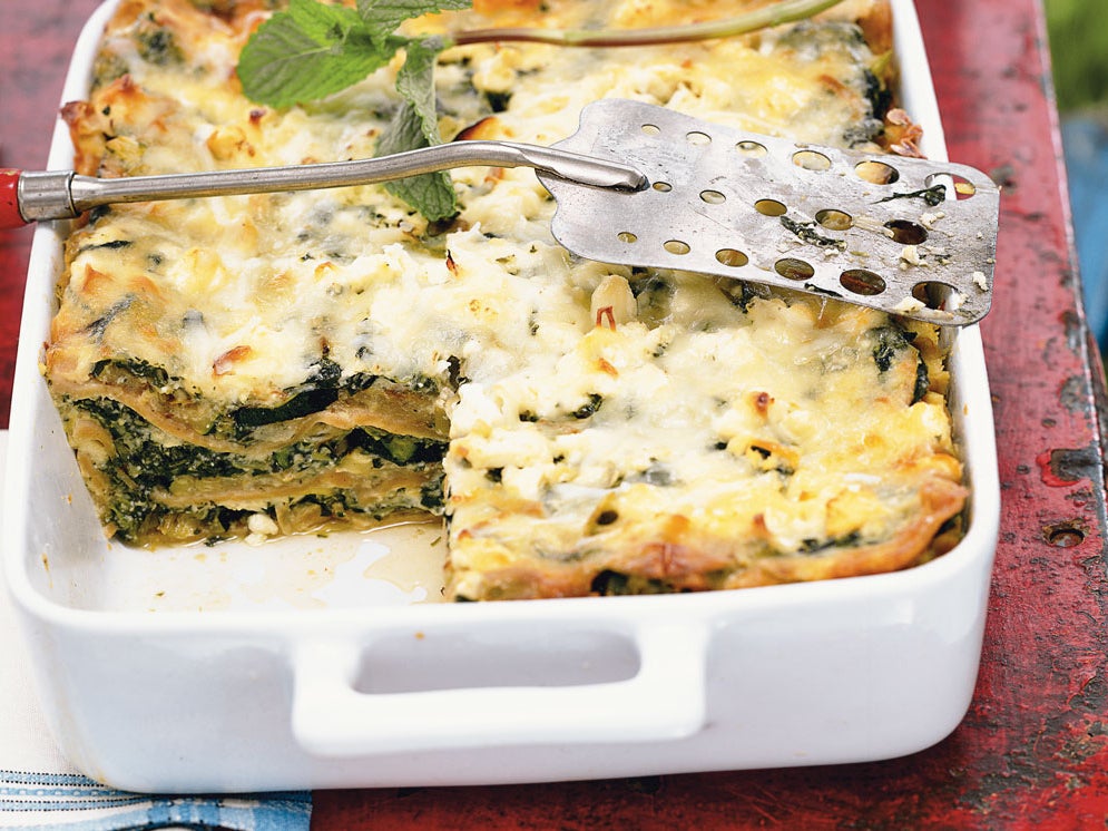 Three-Cheese Zucchini Lasagna Recipe