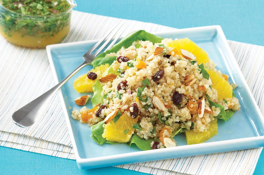 Quinoa Salad with OrangeCumin Vinaigrette Recipe