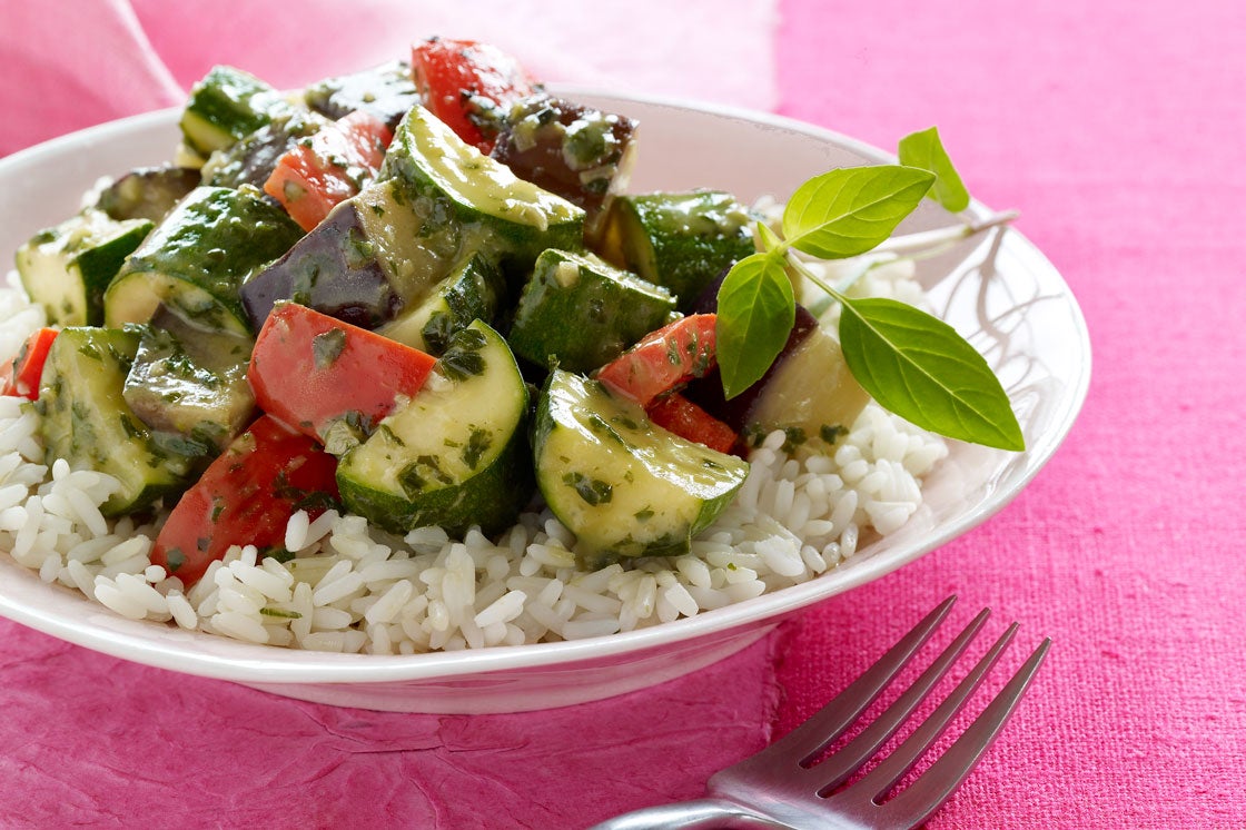 Thai Basil Curry Vegetables