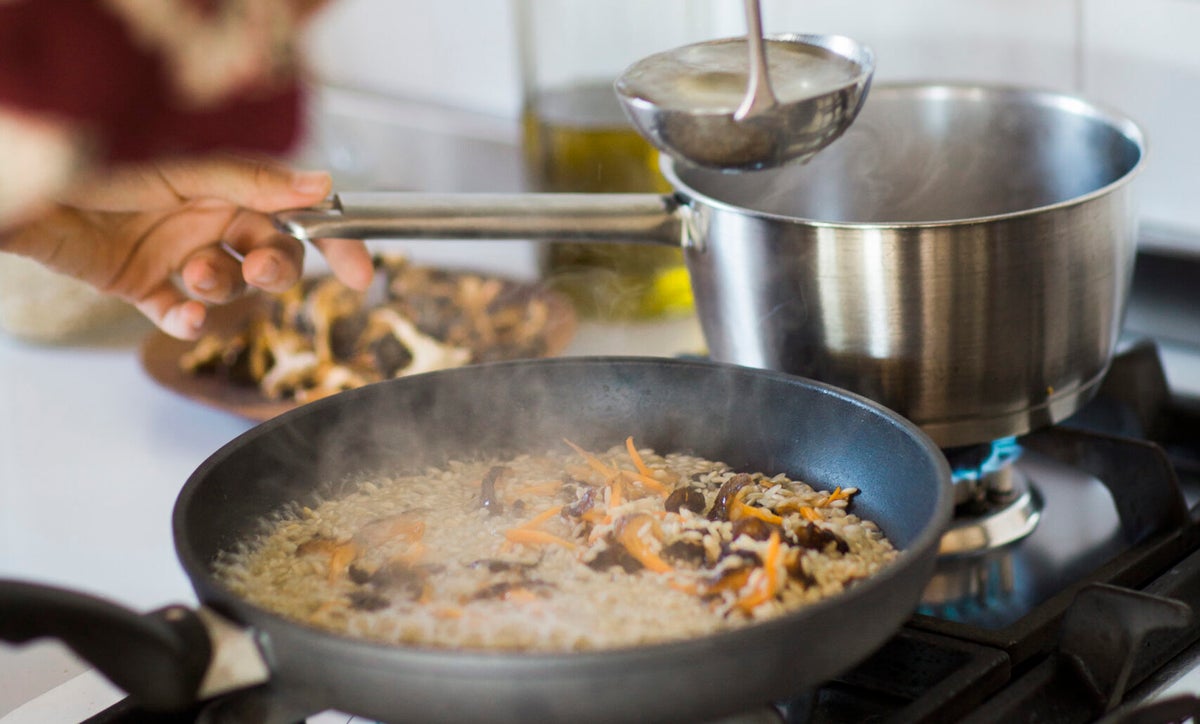 Mushroom Risotto with So Many Mushrooms