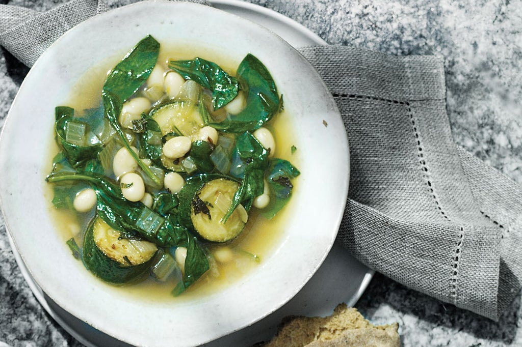 SpinachZucchini Soup Recipe