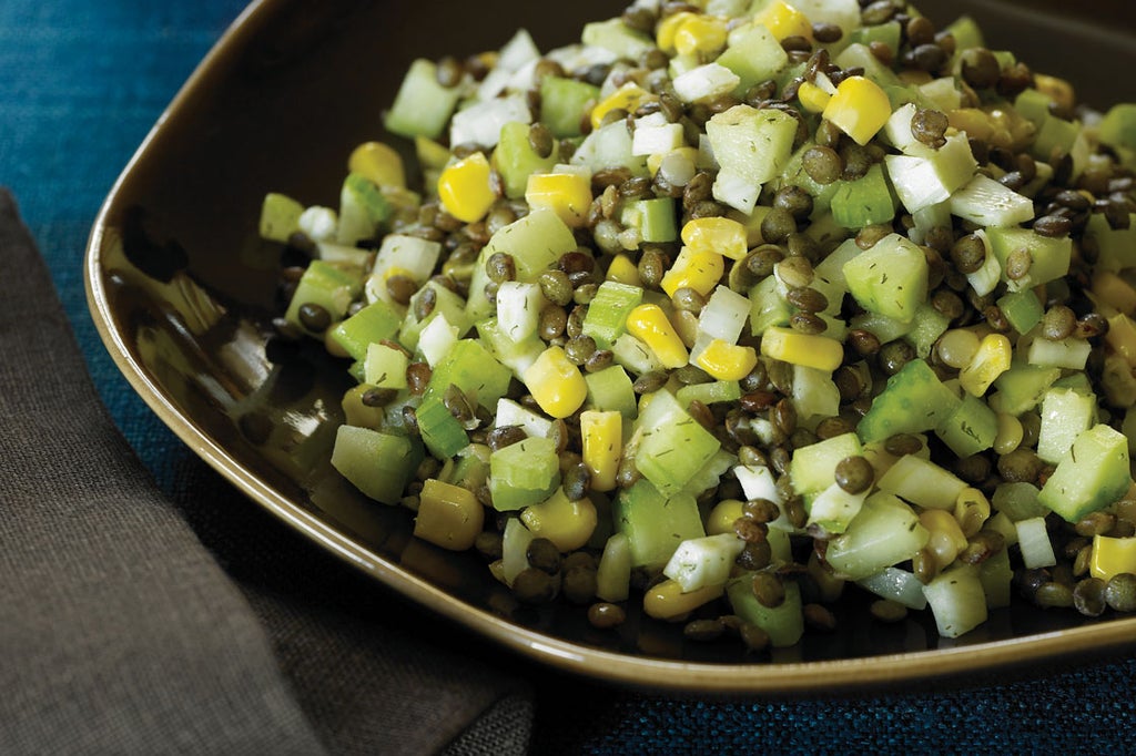 Cold French Lentil Salad Recipe