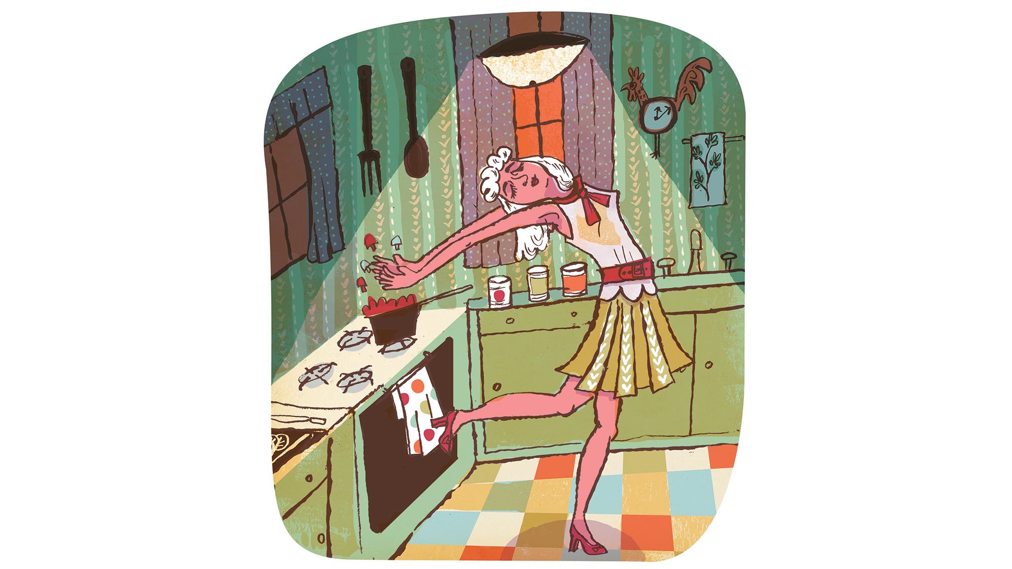 Flexible cooking illustration