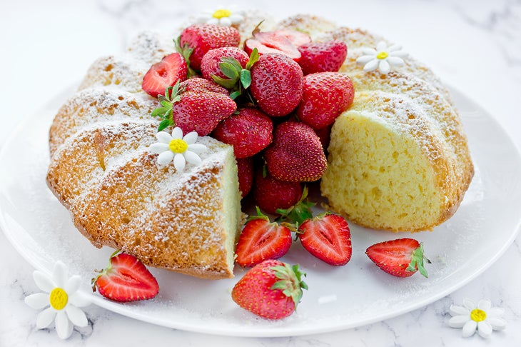 Almond Bundt Cake None