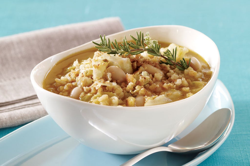 White Bean and Arborio Rice Soup Recipe