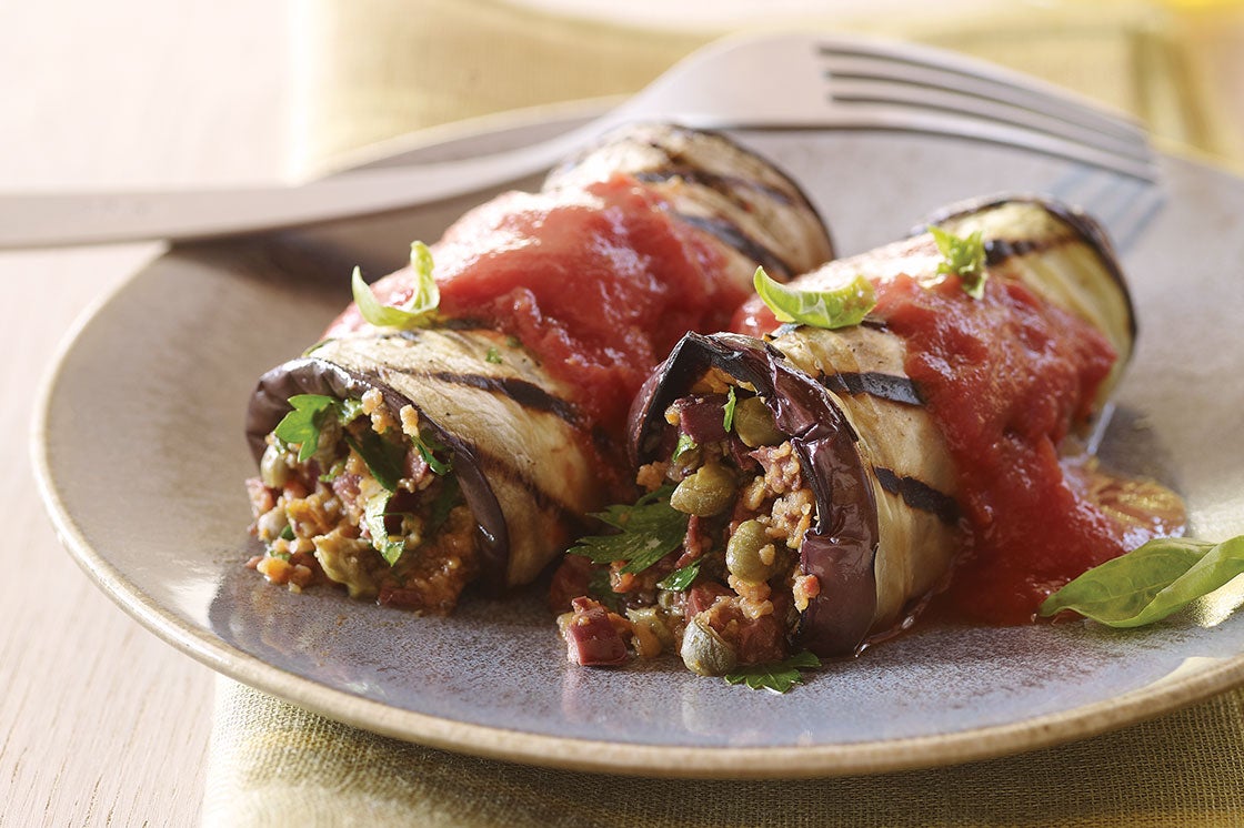 Grilled Eggplant Involtini Recipe