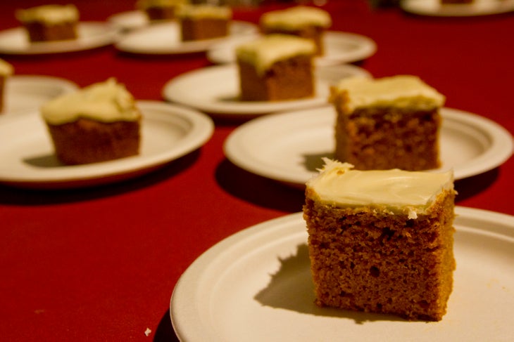 20 - Dinner - Pumpkin Spice Cake None