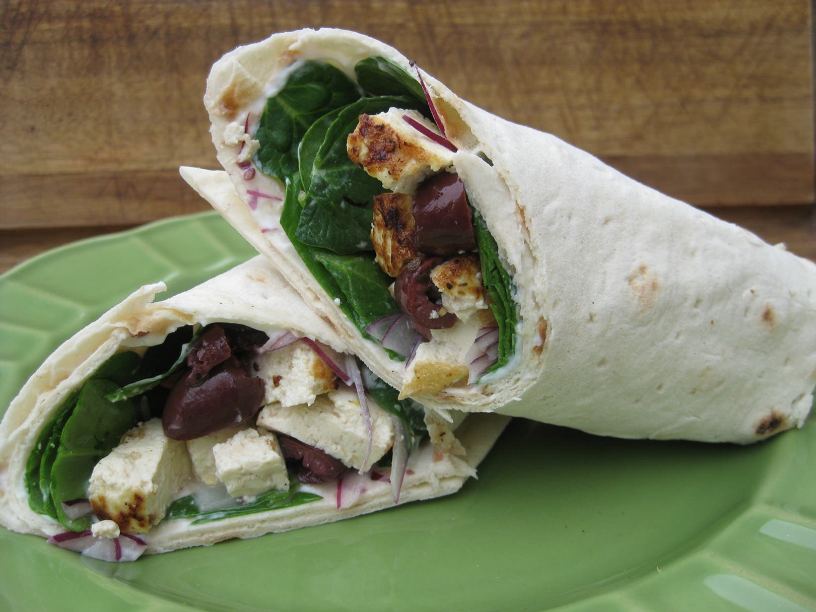 So Delicious Greek Wraps None