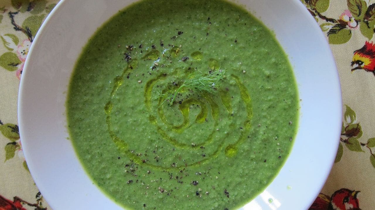 Green Goddess Gazpacho None