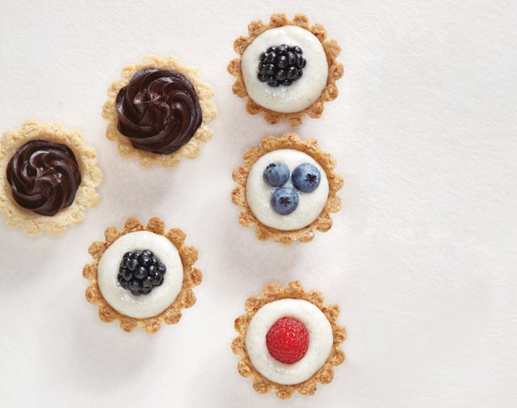 Vanilla Almond Cream Tartlets None