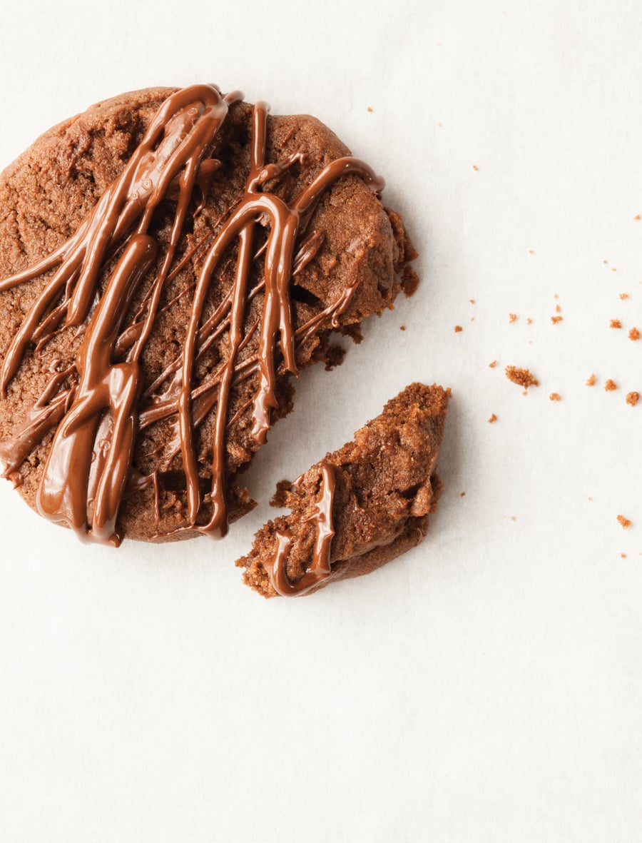 Triple Chocolate-Mint Cookies