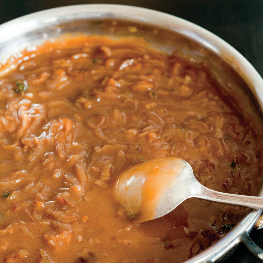 Caramelized Shallot Gravy Recipe