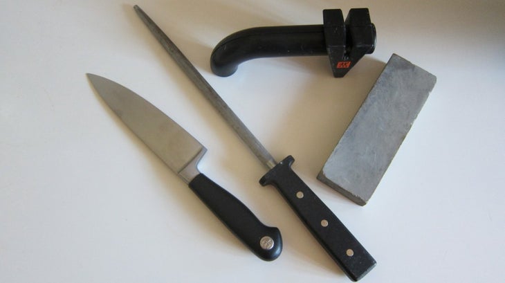 knife knives sharpening None