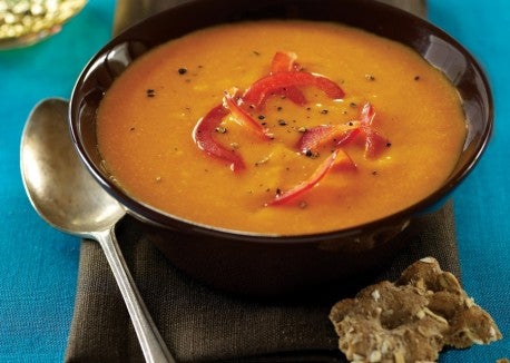 Red Pepper-Carrot Soup None