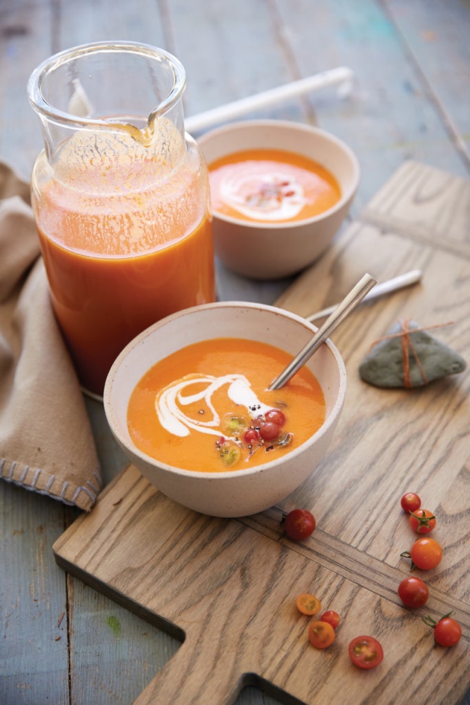 Chilled Heirloom Tomato Soup Recipe