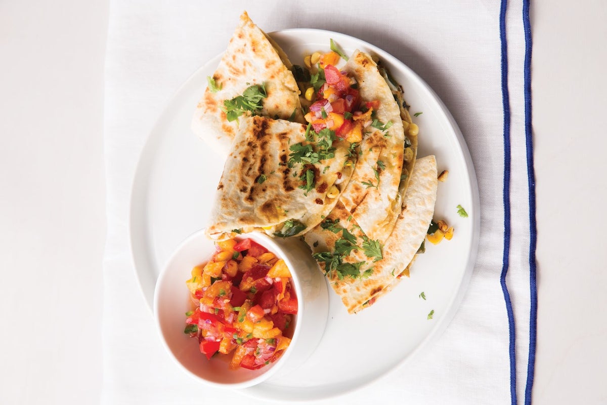 Roasted Corn Quesadillas Recipe