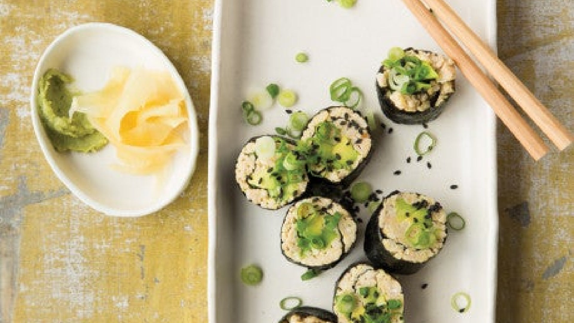 Vegan Kimbap Recipe with Tempeh