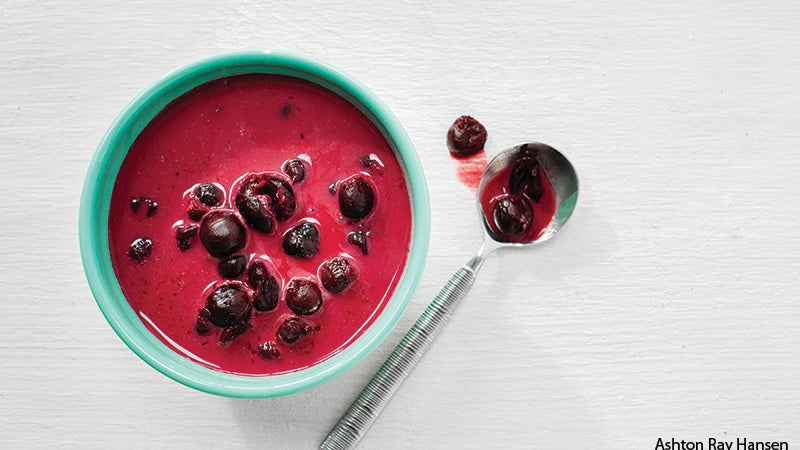 Hungarian Cold Cherry Soup Recipe