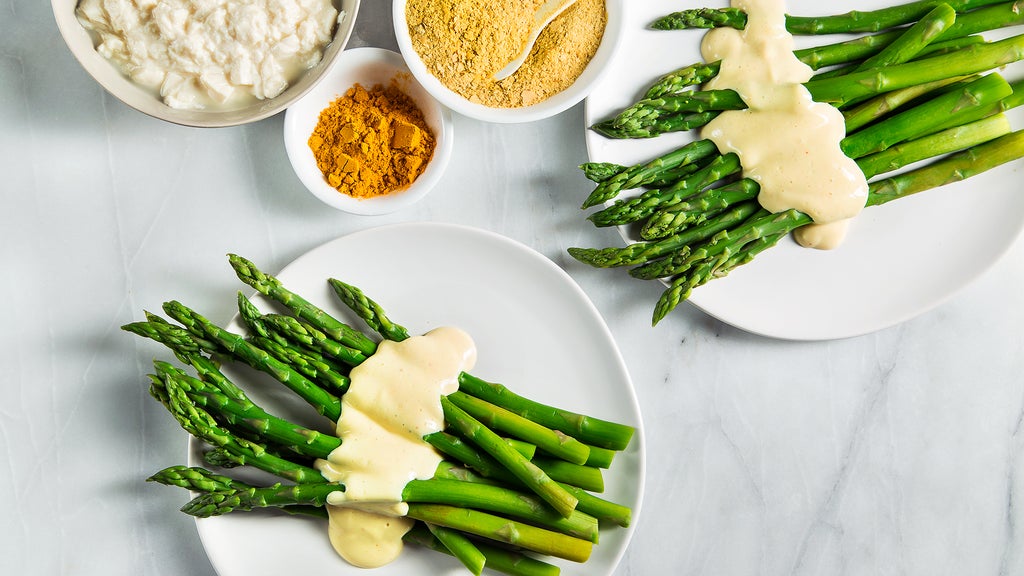 Asparagus with Vegan Hollandaise Recipe