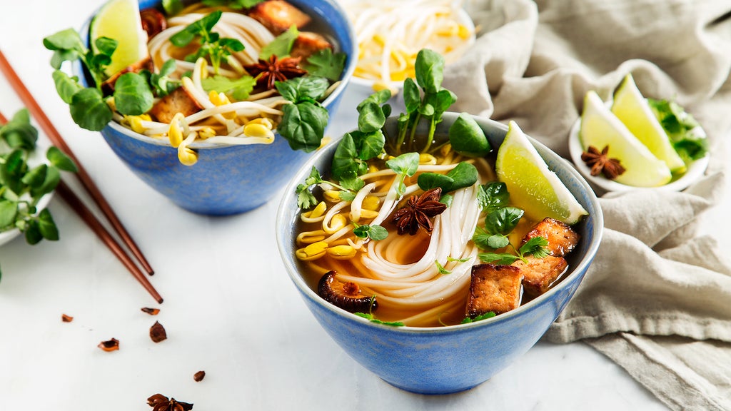 Vegetarian Pho (Vietnamese Noodle Soup) Recipe