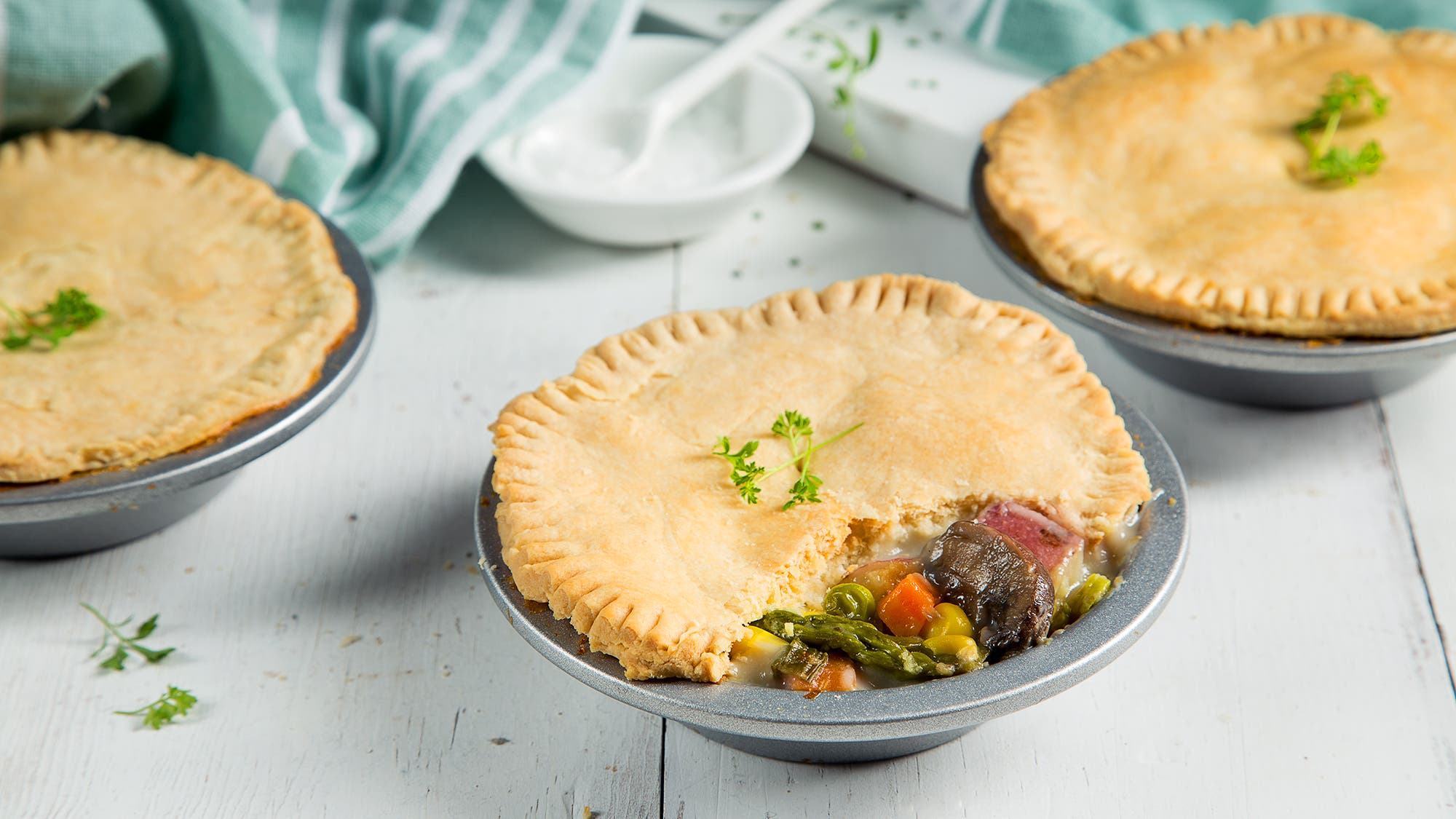 Vegetable Pot Pies