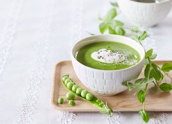 Fresh Pea Soup - Gathering Dreams