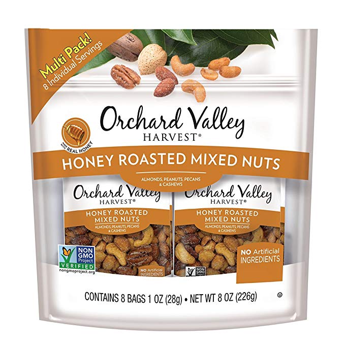  Honey Roasted Peanuts, Cashews, & Almond Mix - 1 LB