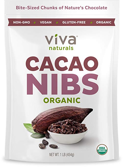 Sevenhills Organics Raw Cacao / Cocoa Nibs 300g, certified organic