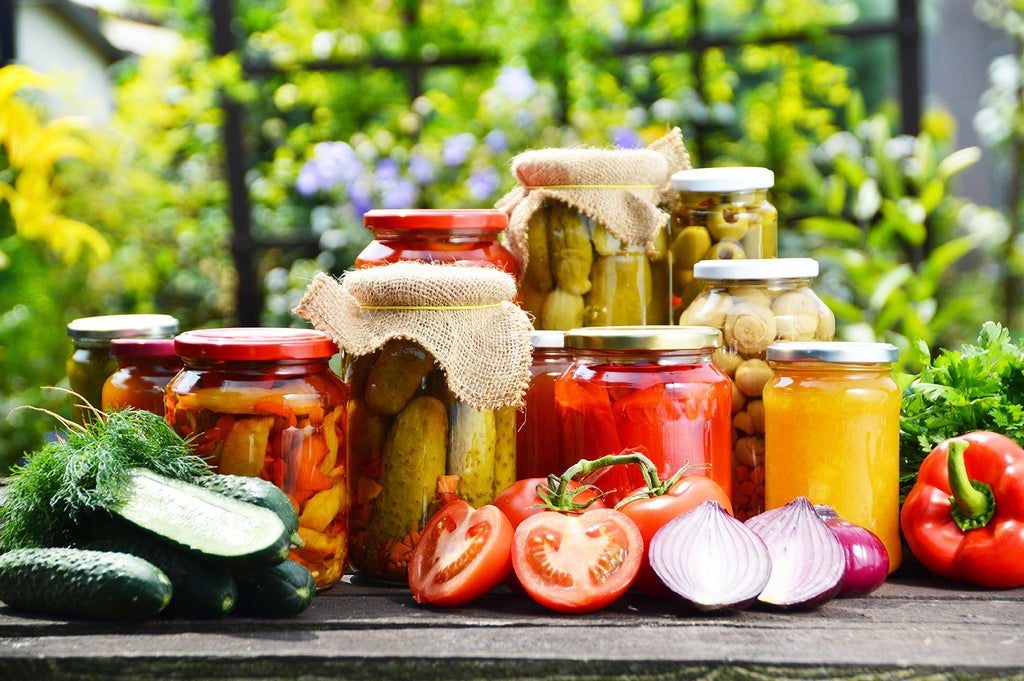Method of preservation of food sales