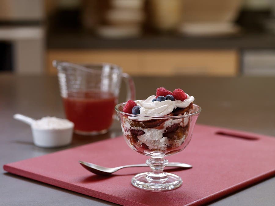 Arrowroot Jelly Trifle