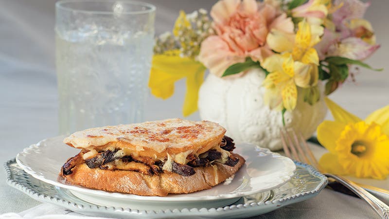 Shiitake Mushroom Croque Monsieur Shiitake Mushroom Croque Monsieur