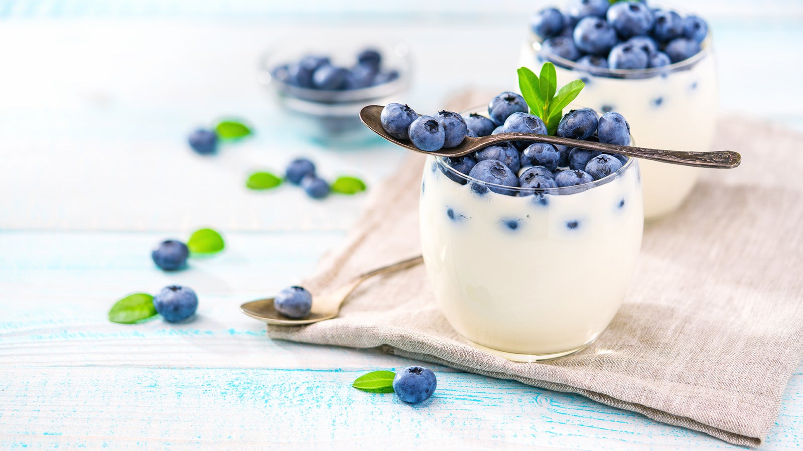 Homemade Vegan Coconut-Blueberry Yogurt Recipe