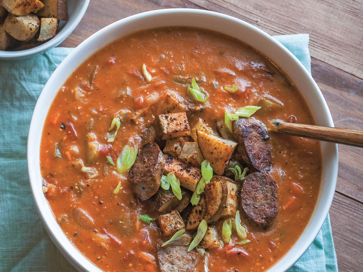 Meatball Gumbo Soup - Recipe from Farm Rich