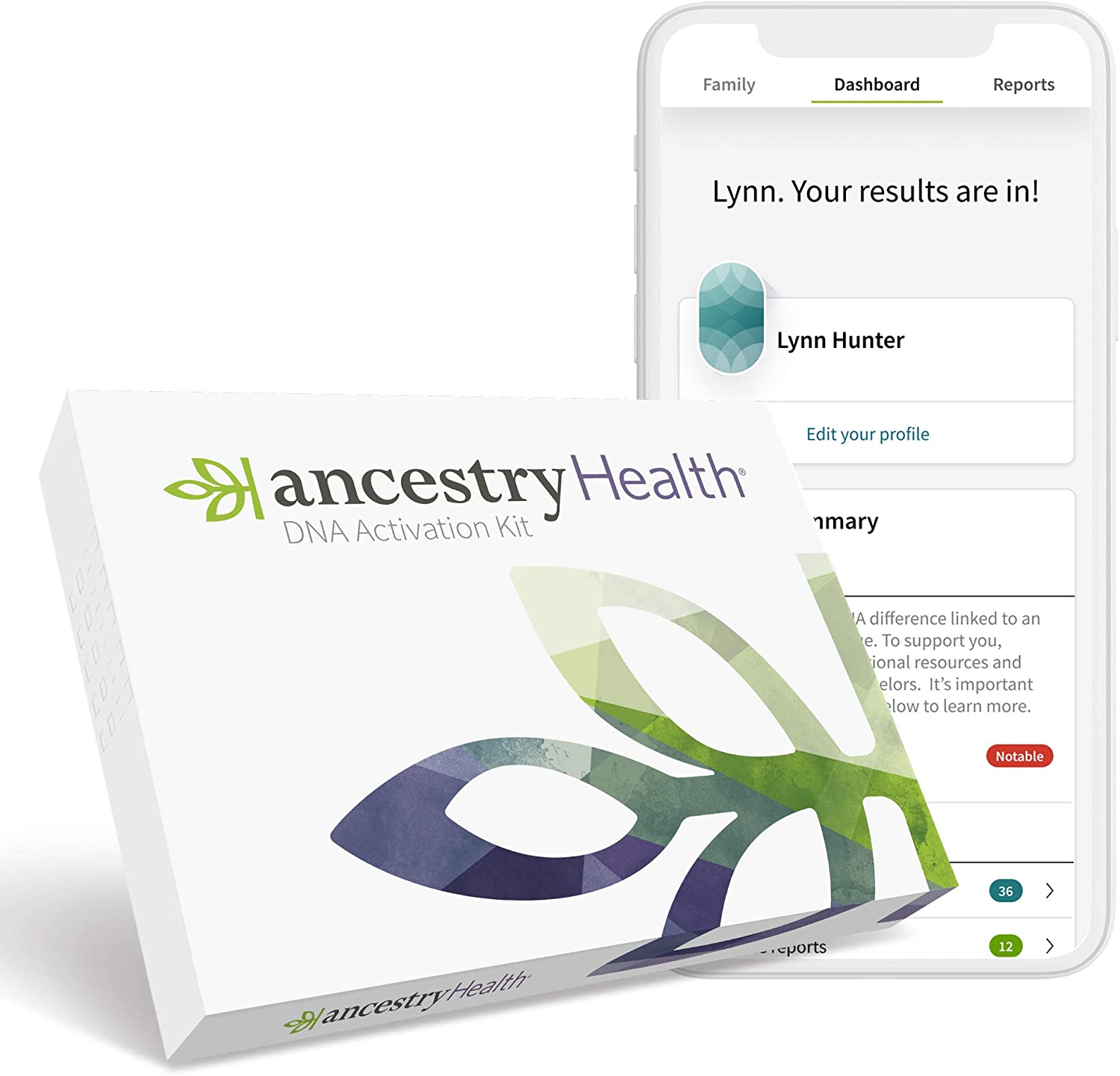 AncestryHealth Genetics kit