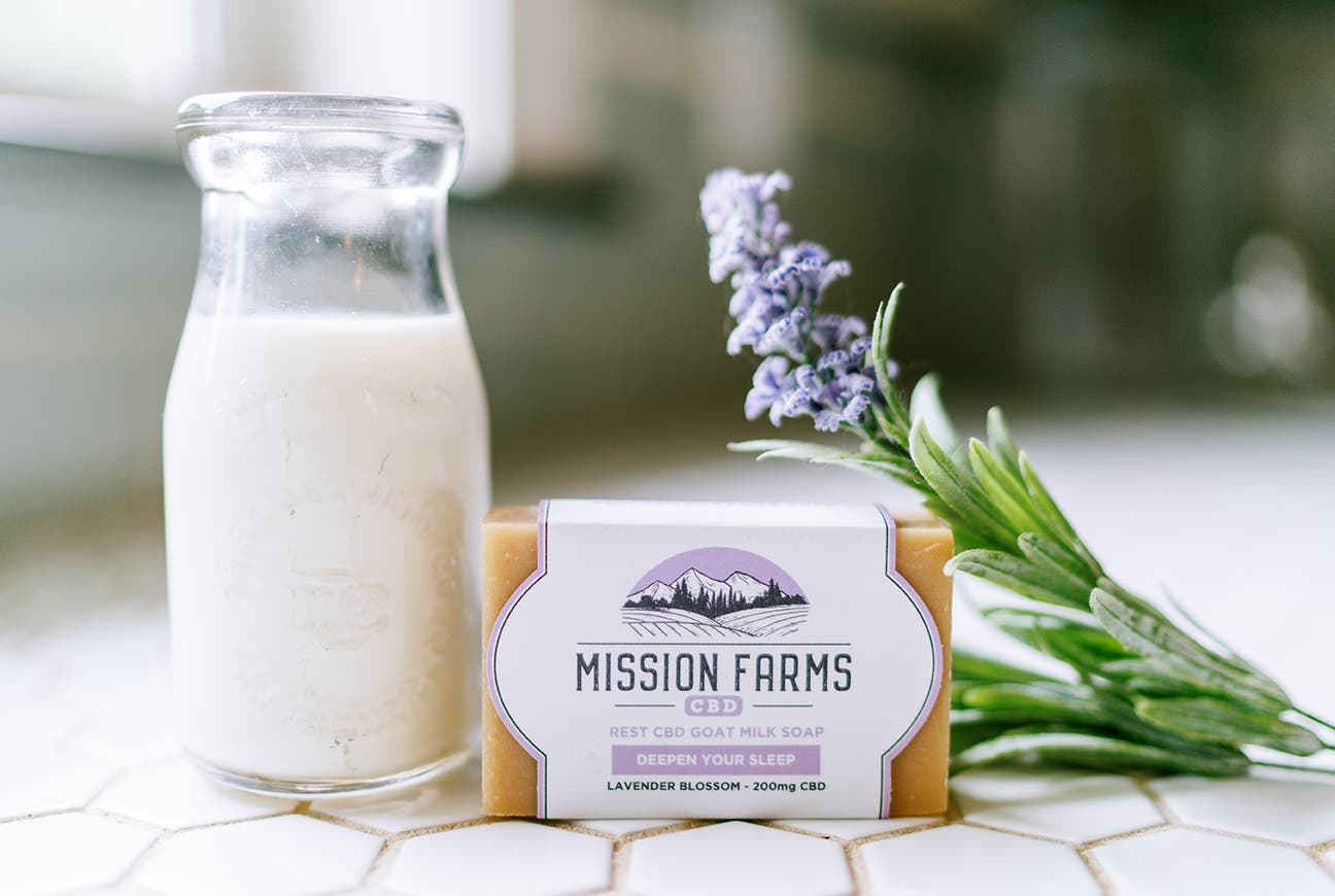 Mission Farms CBD Goat Milk Soap