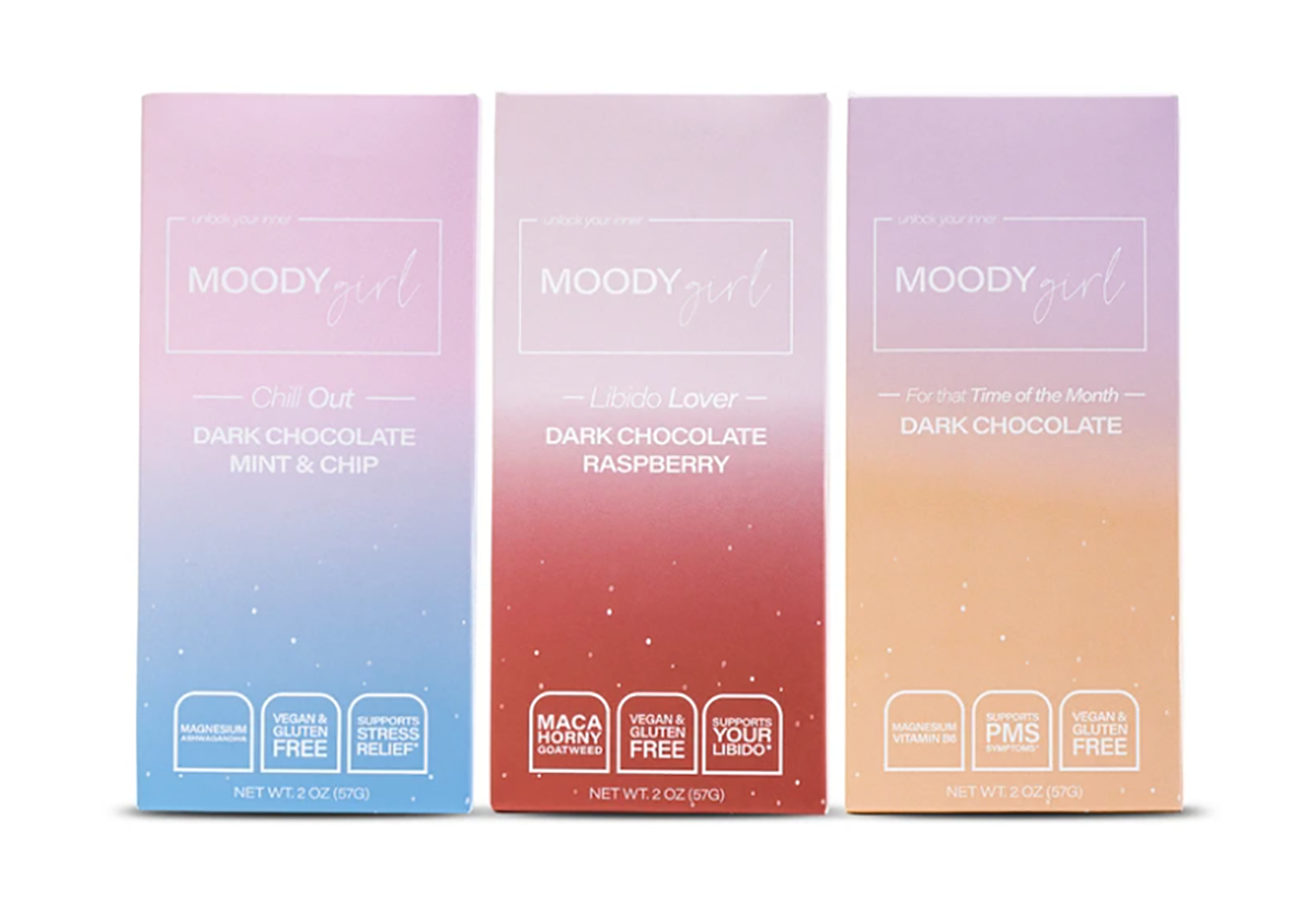 MoodyGirl Chocolate Bars