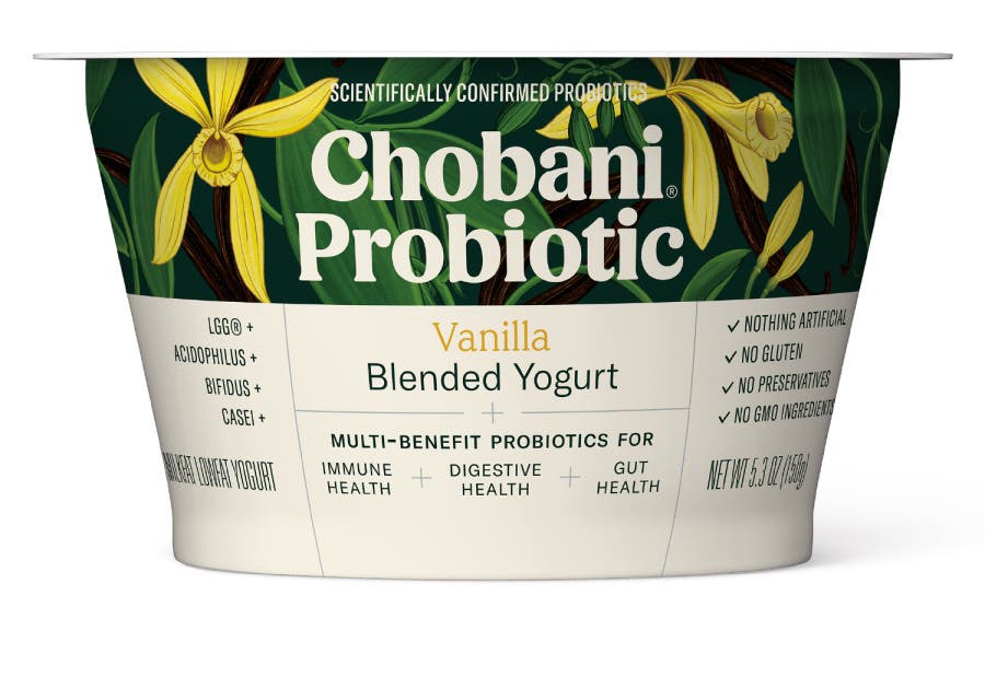 Probiotic yogurt snacks