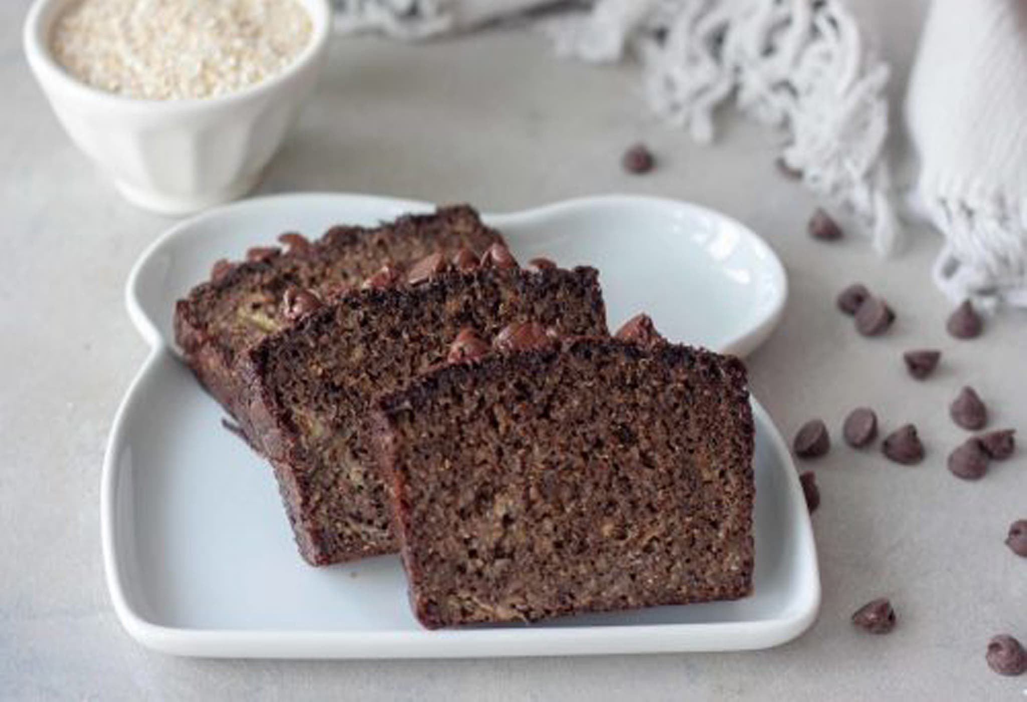 Chocolate banana bread