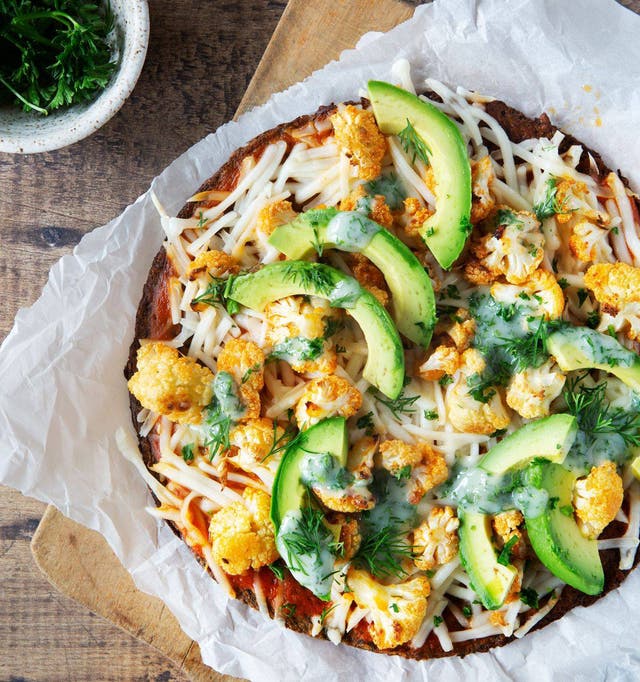 Cali-Flour Cauliflower Pizza Crust