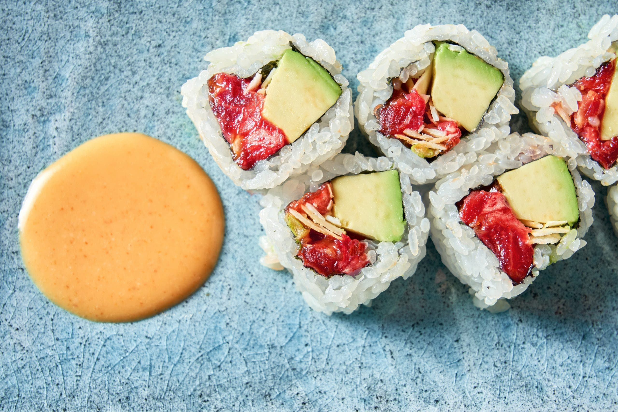 vegan sushi at planta queen in nyc