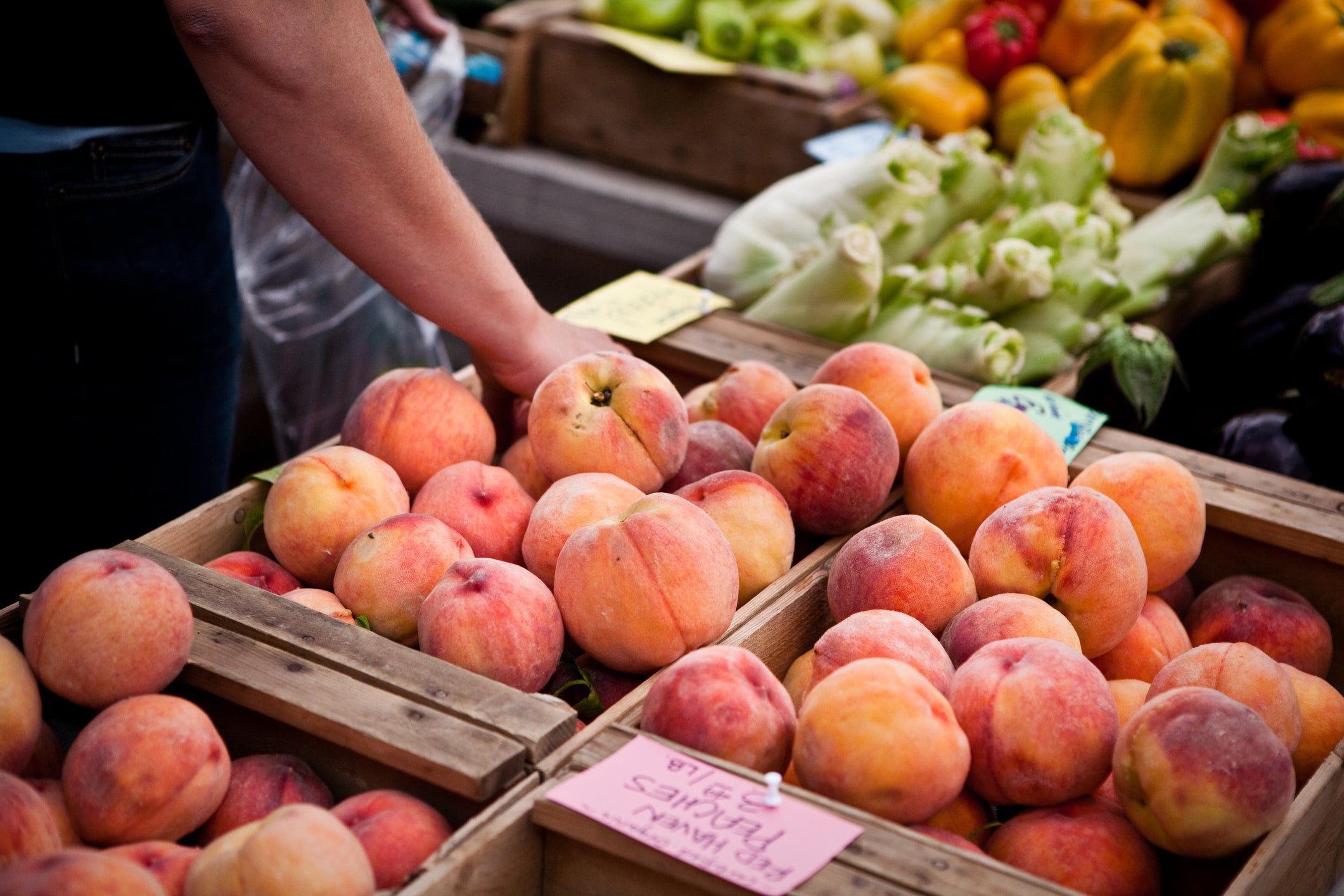 peaches farmers market beacon farmers market