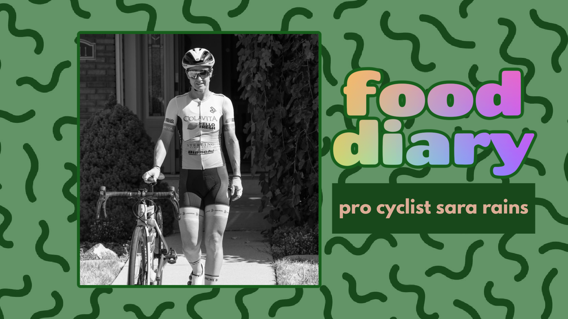 Sara rains vegetarian food diary