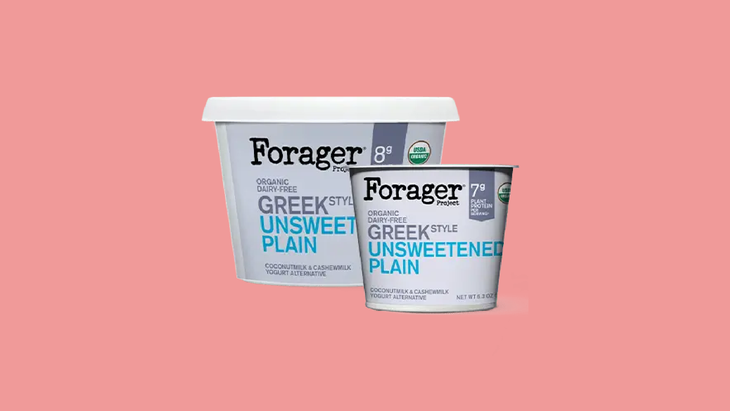 vegan Greek yogurt forager