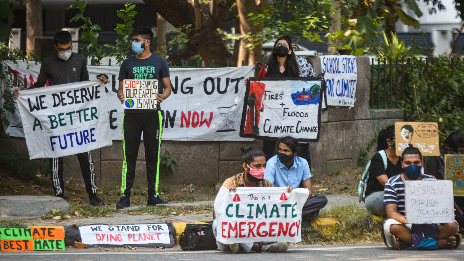 youth environment protest climate change the activist