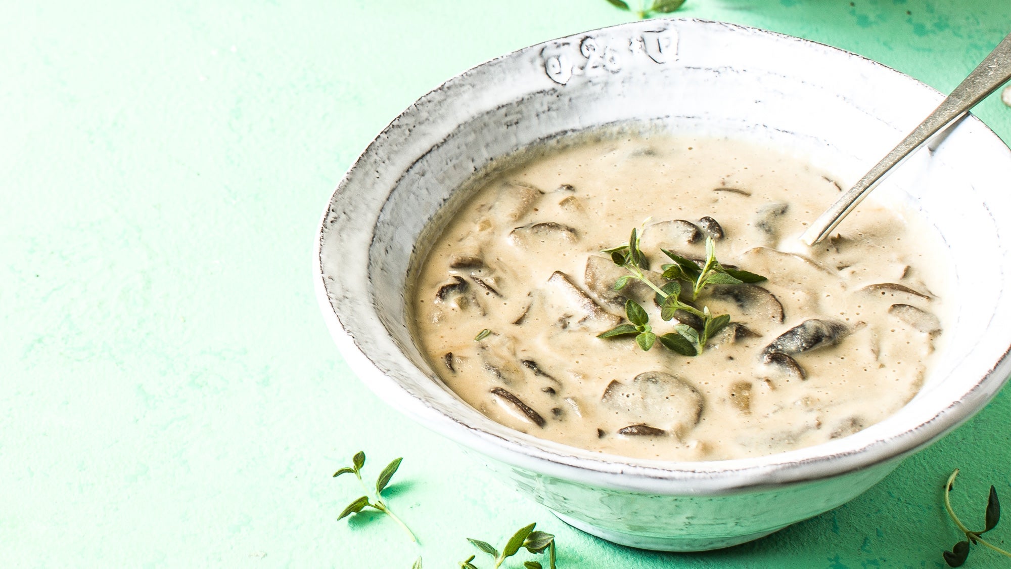 New-Fashioned Cream of Mushroom Soup
