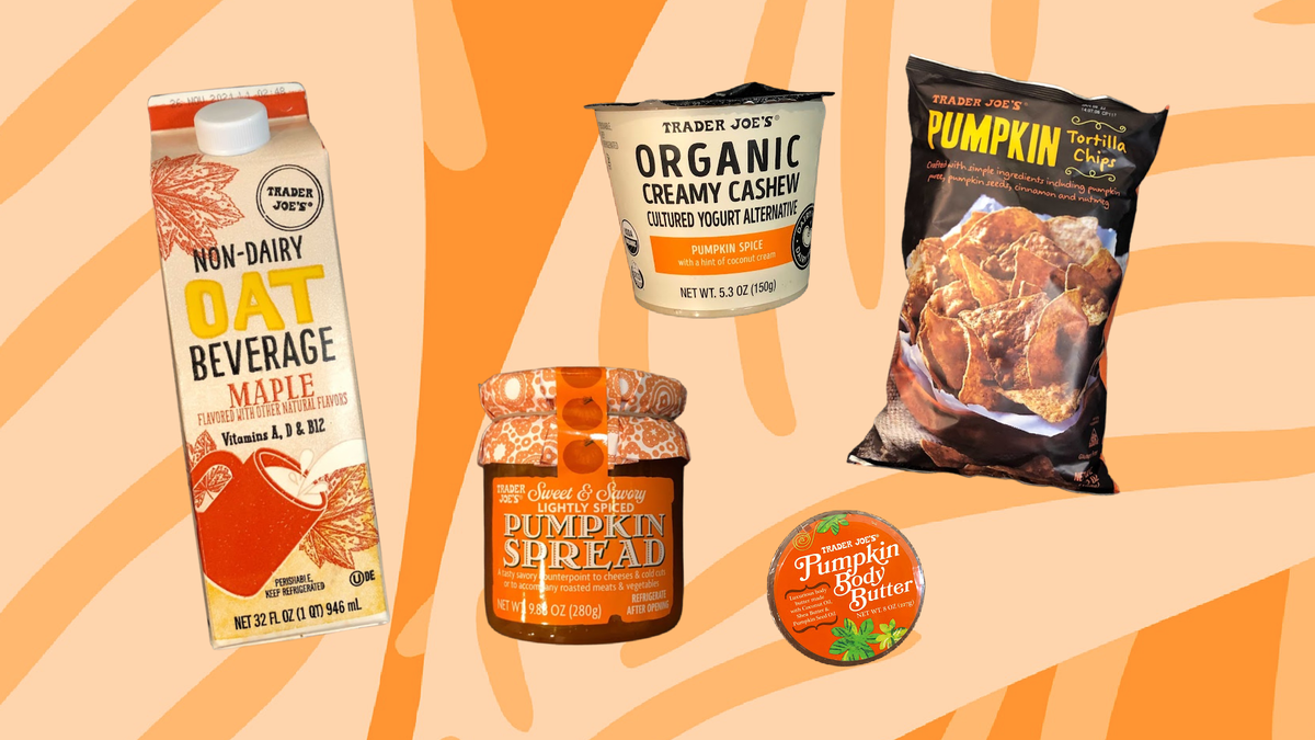Trader Joe's Pumpkin Items for Vegans 2021 5 Best Items to Try