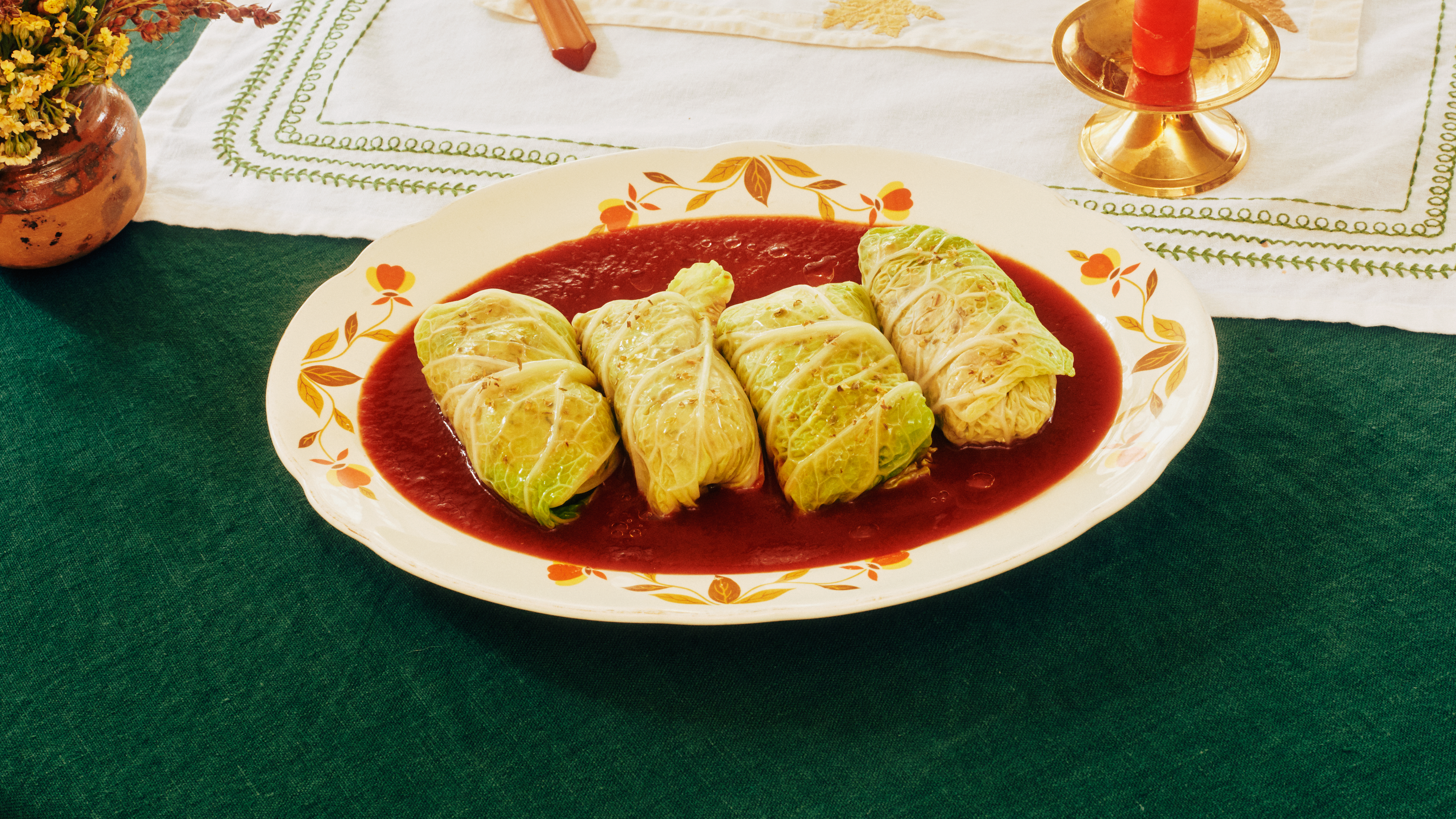 vegan cabbage rolls Miyoko schinner